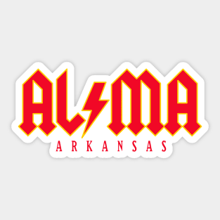 Alma, Arkansas Sticker